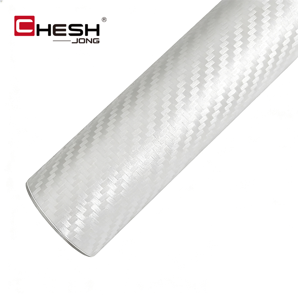 Phone Accessories For Your Car - 3D White Carbon Fiber Vinyl Wrap