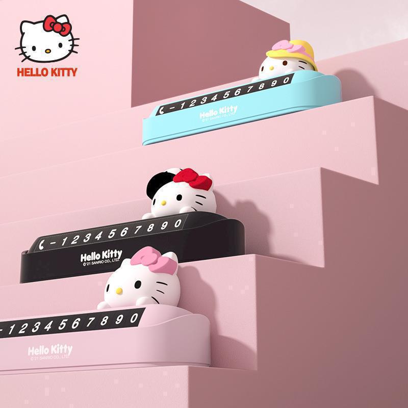 Sanrio Car Number Plate Hello  - Phone Accessories For Your Car review and price