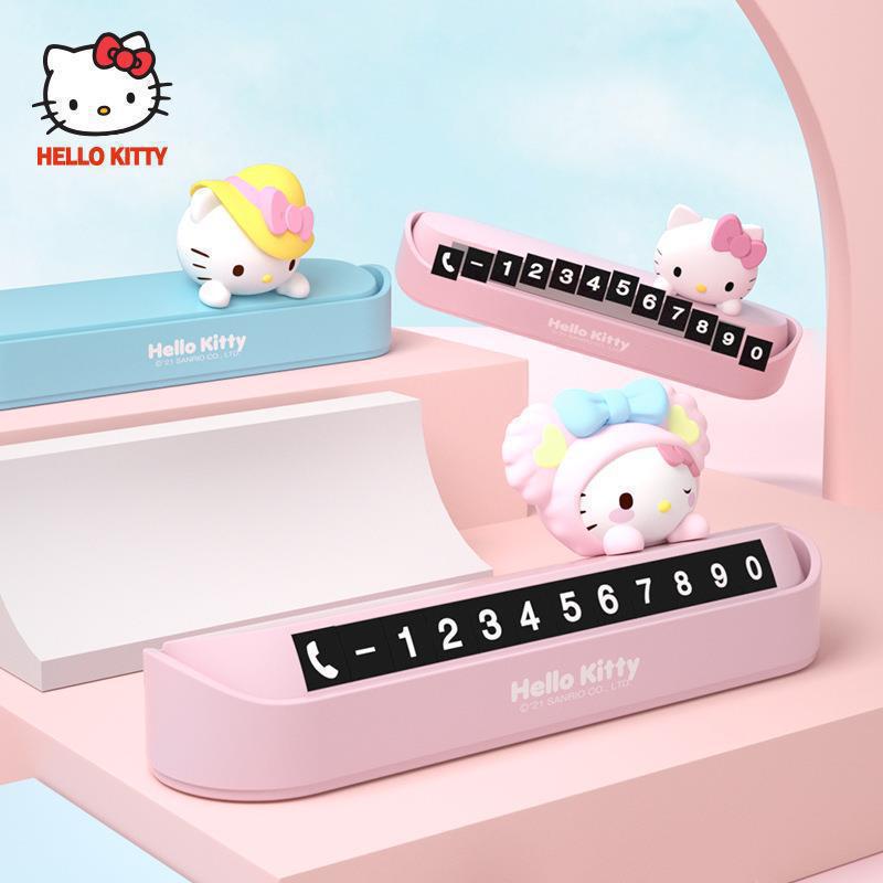 Sanrio Car Number Plate Hello  - Phone Accessories For Your Car review and price