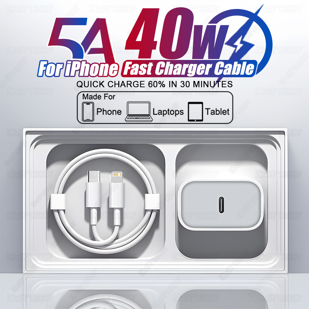PD 40W Fast Charger For iPhone - Phone Accessories Online review and price