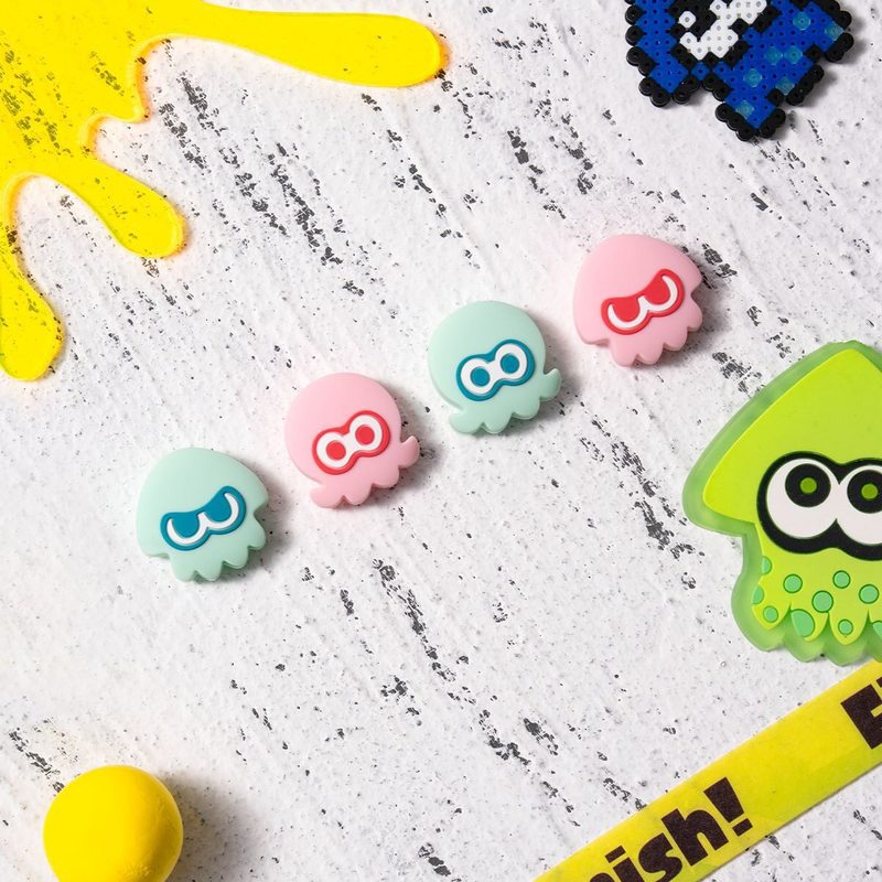 Thumb Grip Caps Splatoon Squid - Xbox Phone Accessories review and price