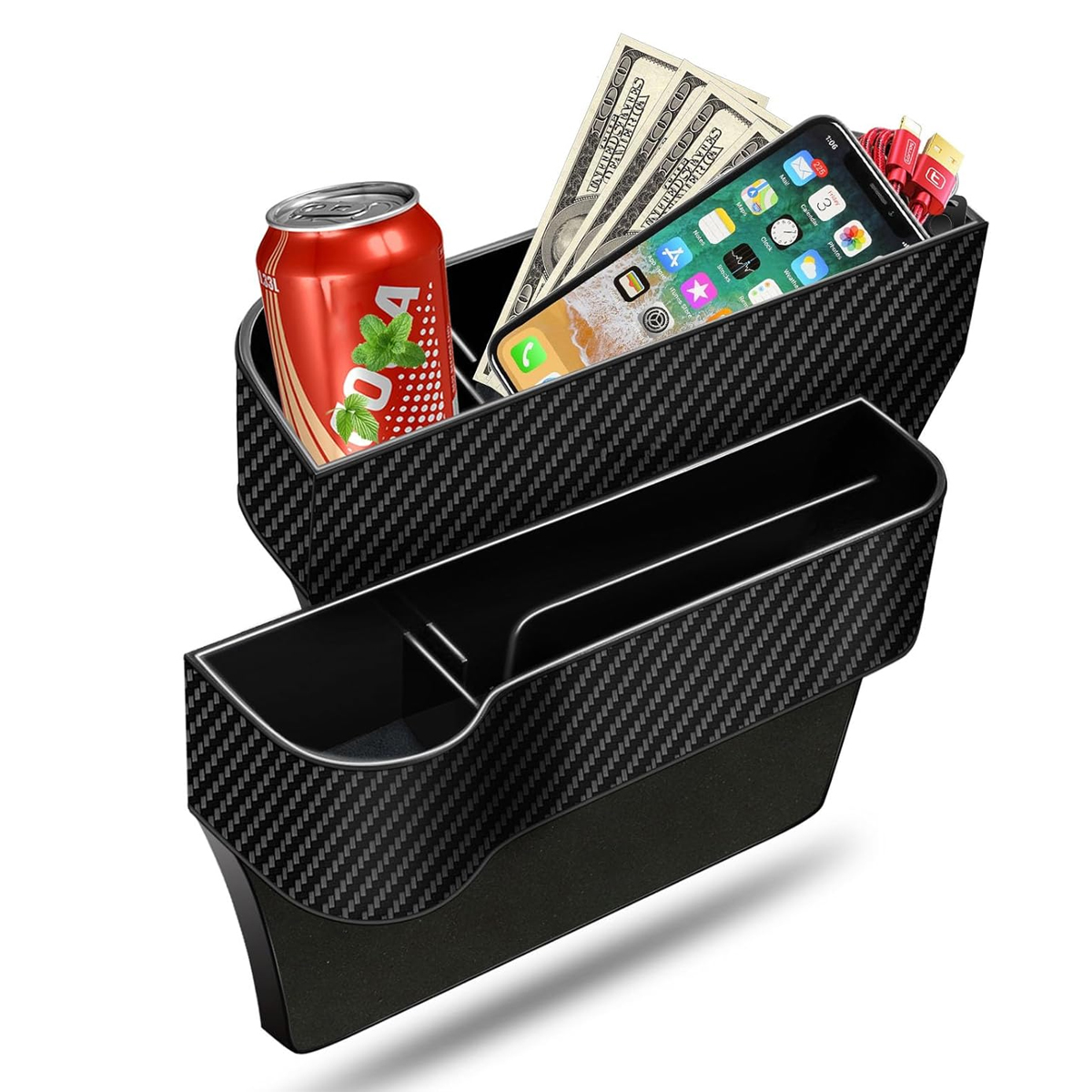 Car Seat Gap Storage Box, Mult - Phone Accessories For Your Car review and price
