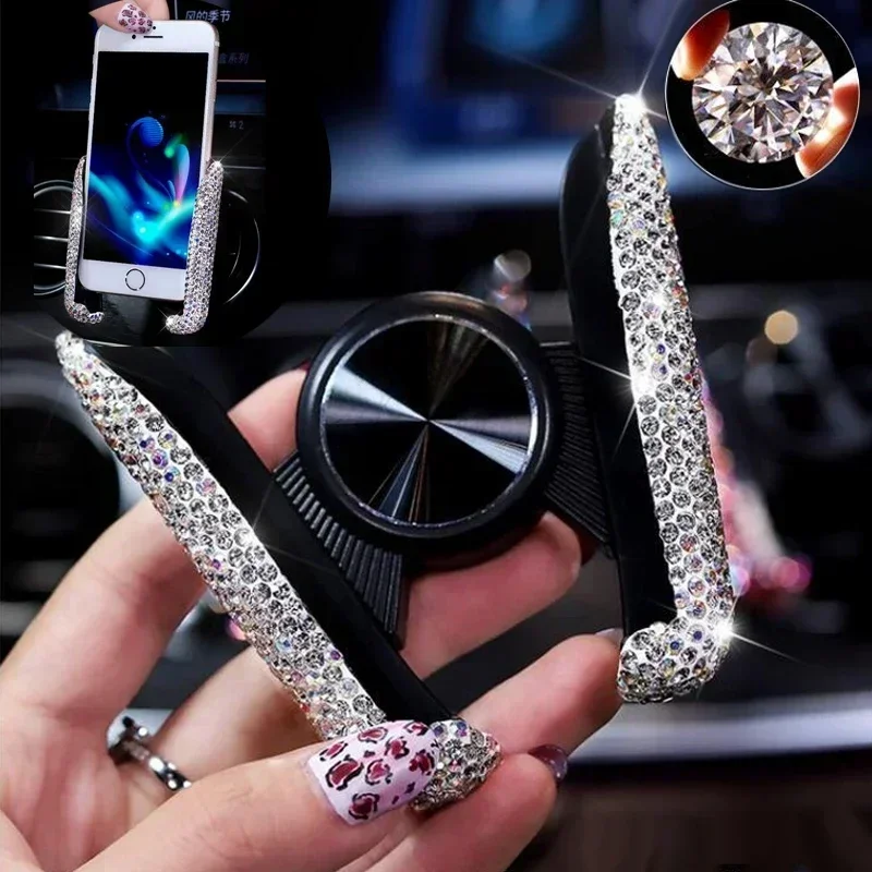 NEW Car Phone Holder Diamond C - Phone Accessories For Your Car review and price