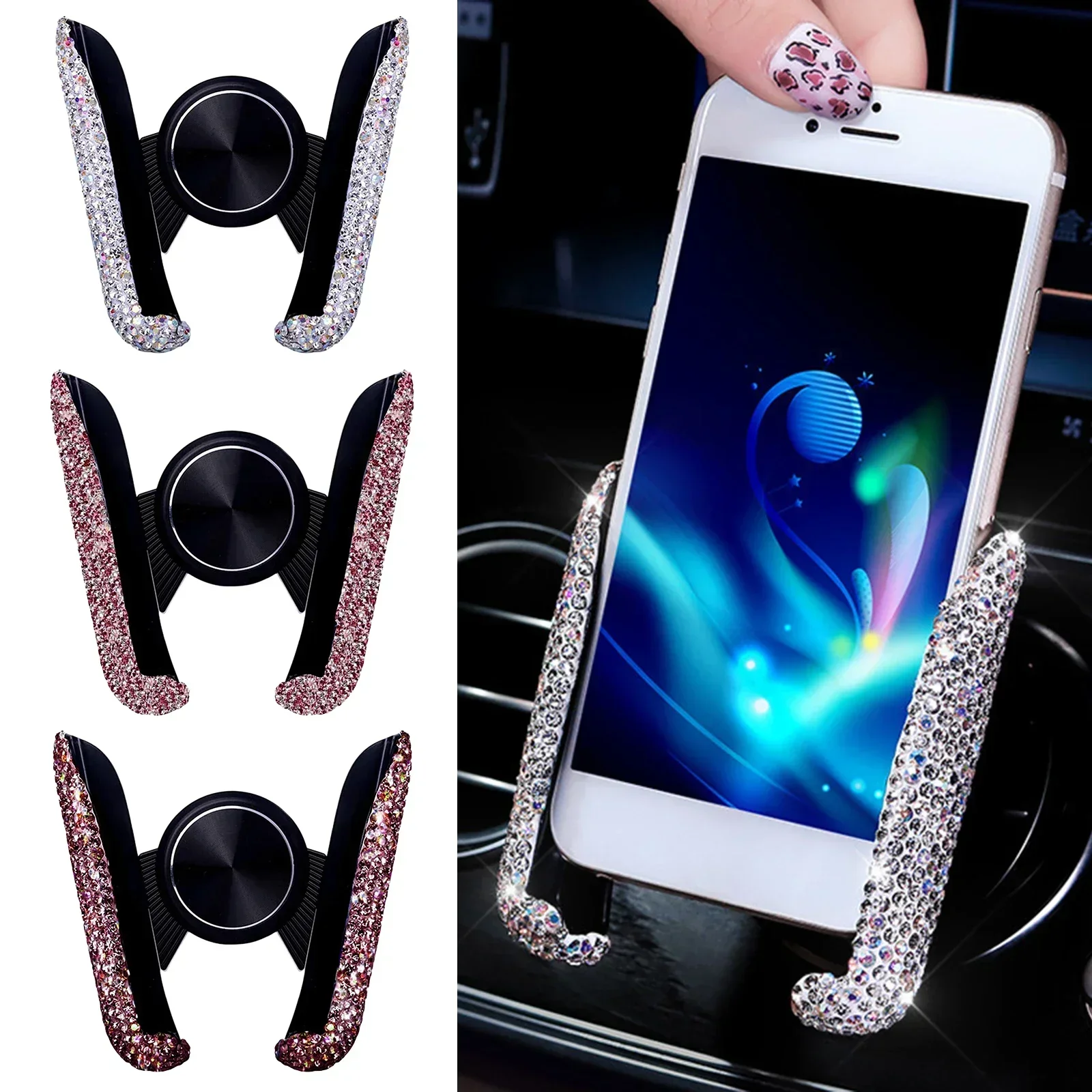 NEW Car Phone Holder Diamond C - Phone Accessories For Your Car review and price