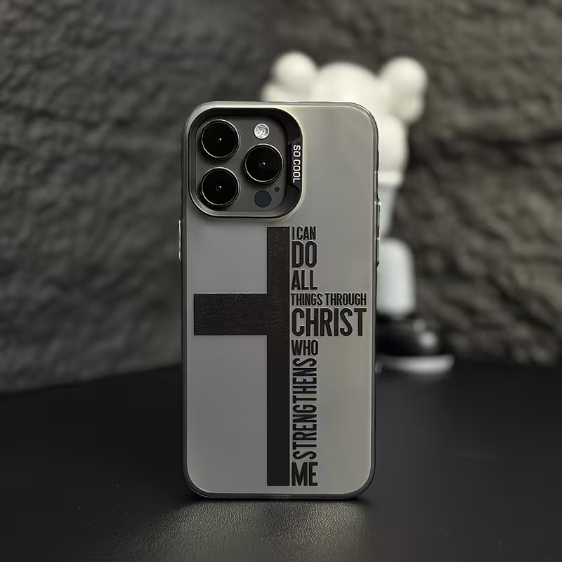 Anti Fingerprint Cross Bible P - Phone Accessories Iphone review and price