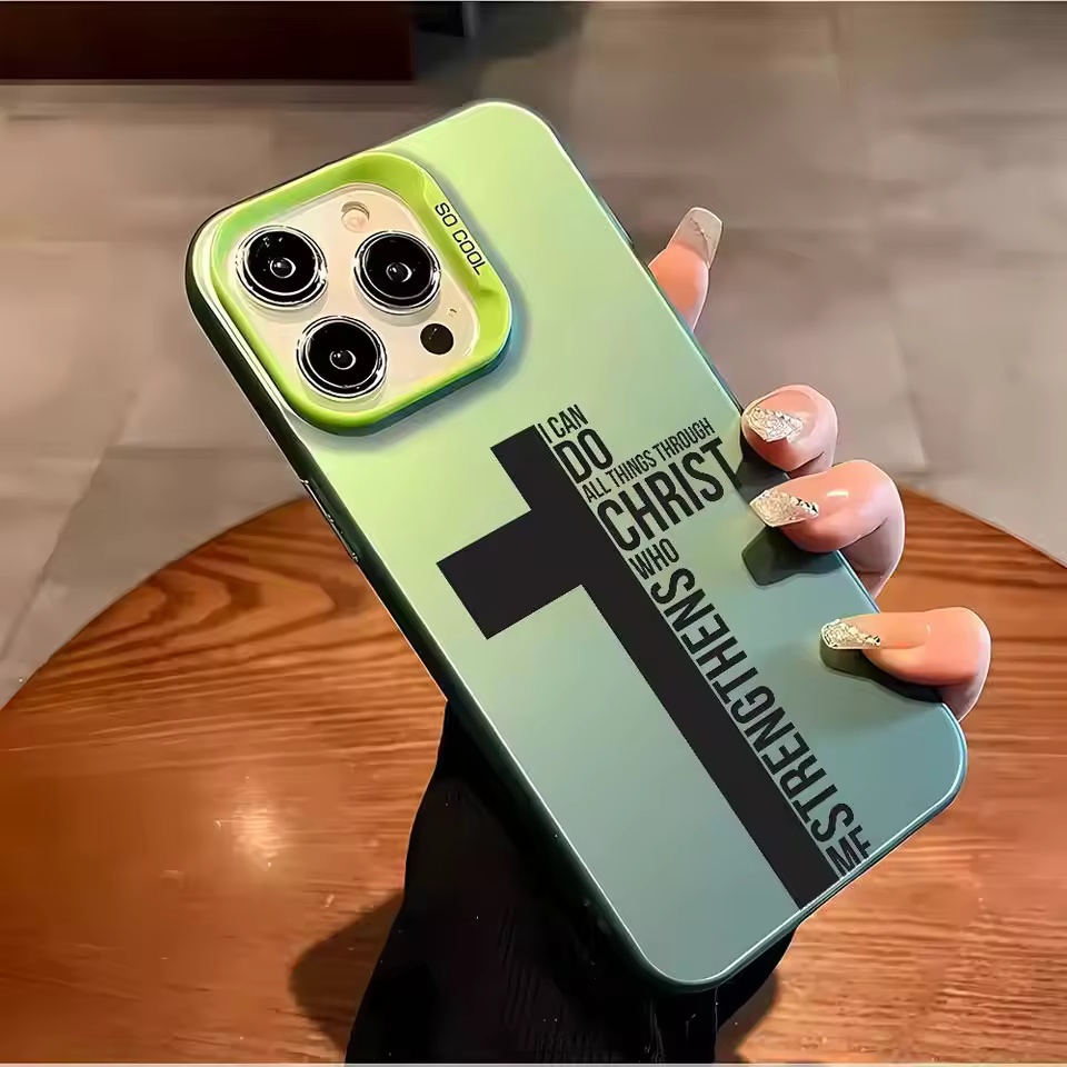Anti Fingerprint Cross Bible P - Phone Accessories Iphone review and price