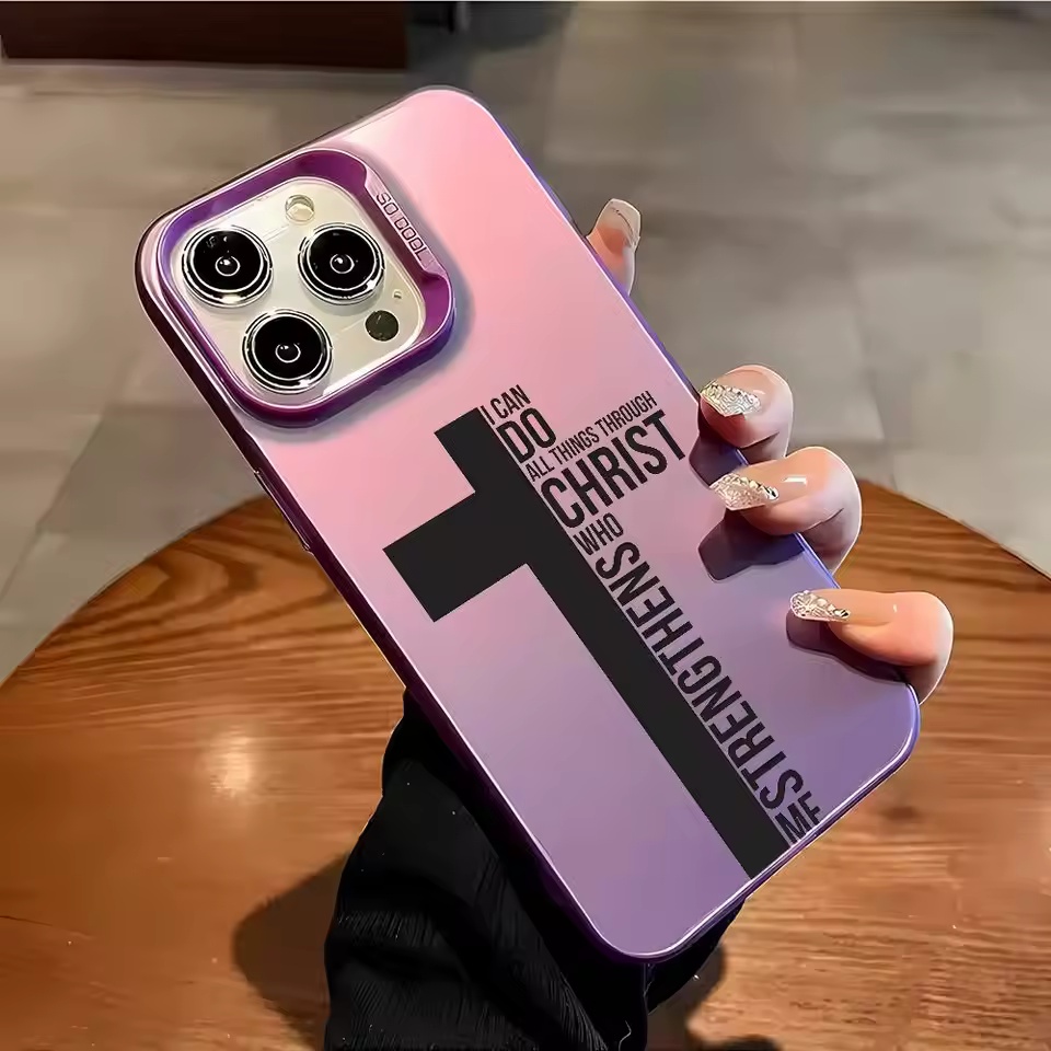 Anti Fingerprint Cross Bible P - Phone Accessories Iphone review and price