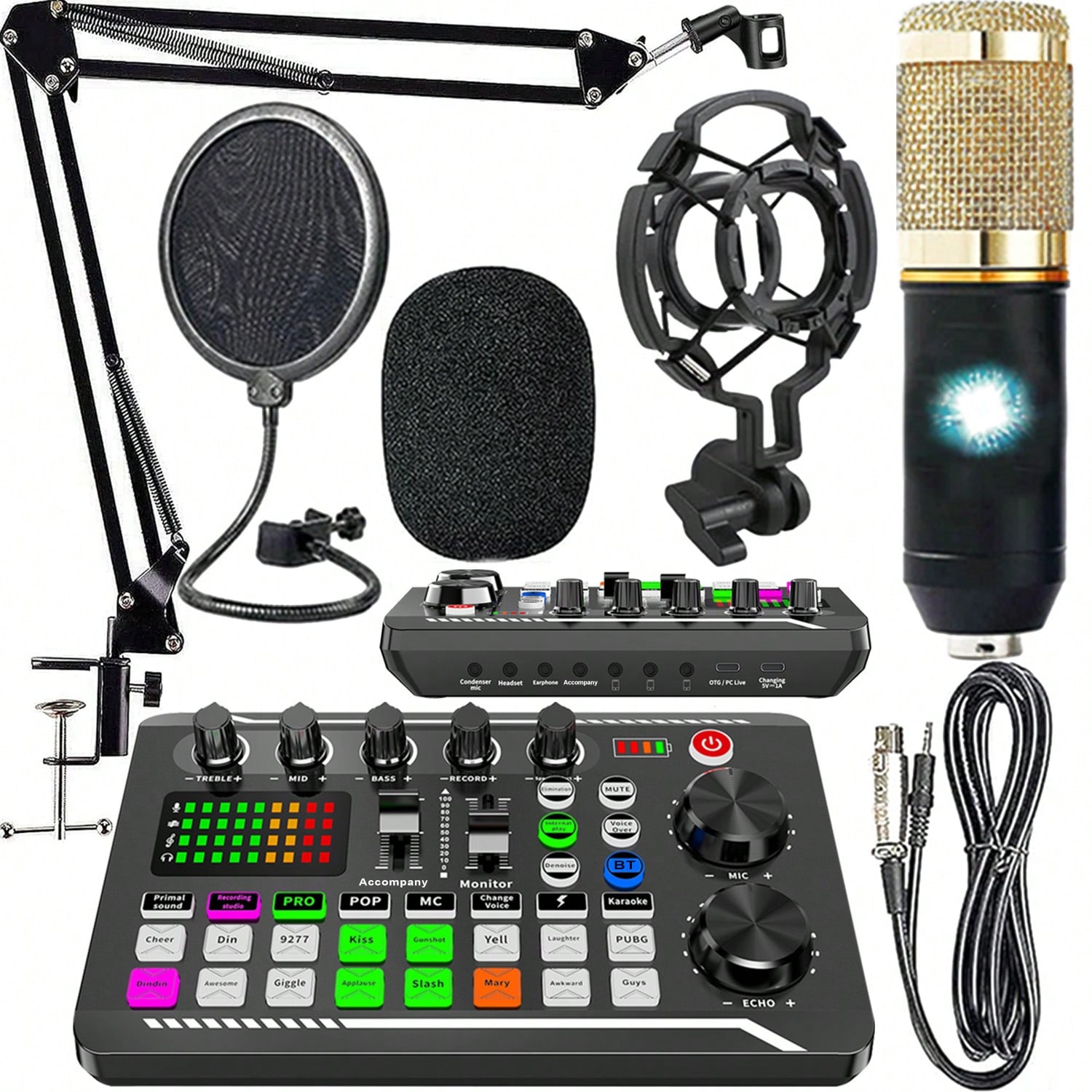 Podcast Equipment Kit With Aud - Phone Accessories Online review and price
