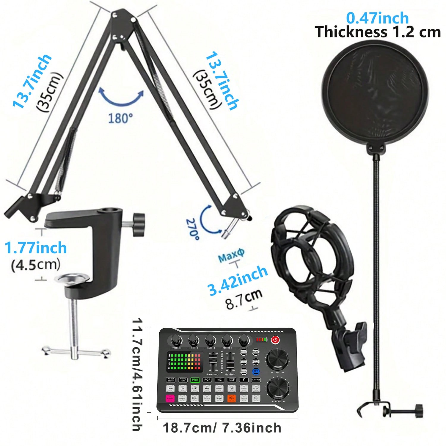 Podcast Equipment Kit With Aud - Phone Accessories Online review and price