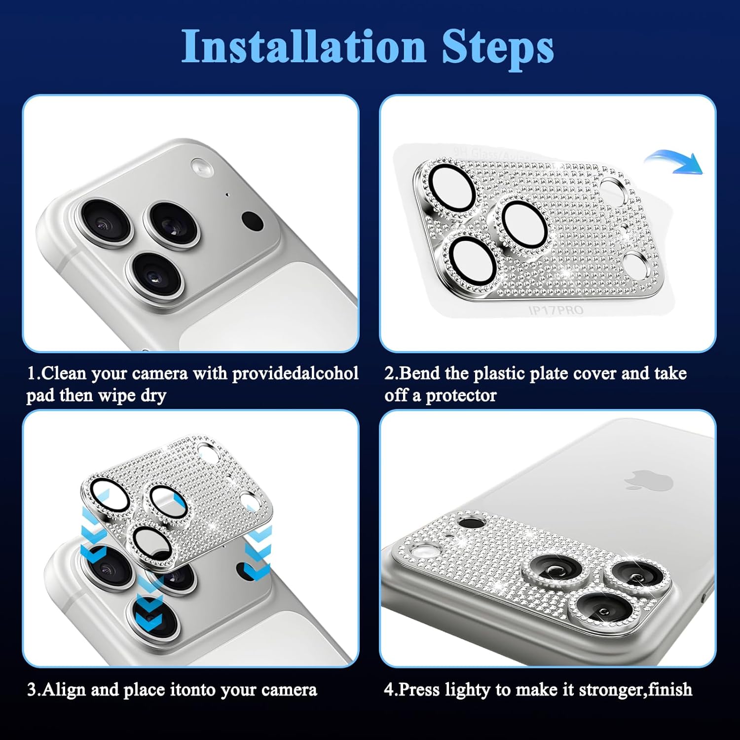 Glitter Diamond Camera Lens Pr - Phone Accessories Online review and price