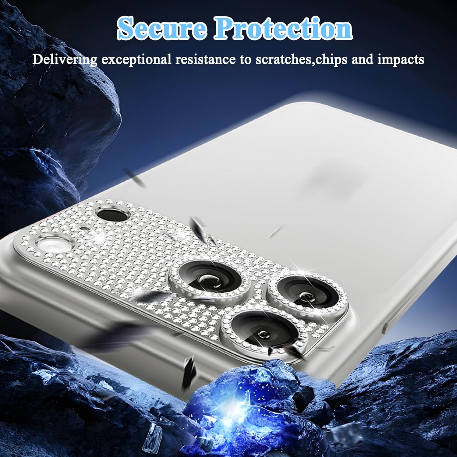 Glitter Diamond Camera Lens Pr - Phone Accessories Online review and price