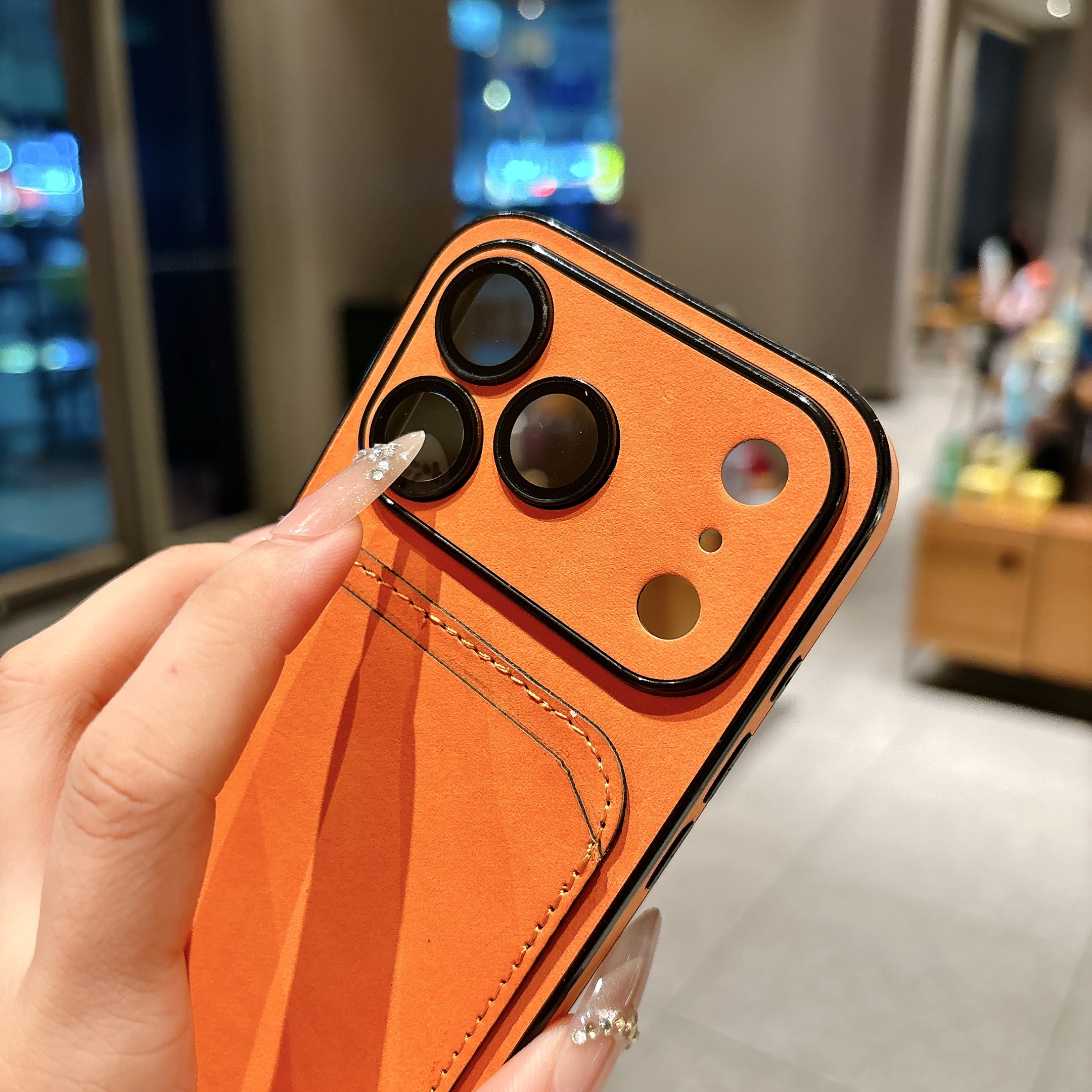 Wallet Card Holder Suede Leath - Phone Accessories Business review and price