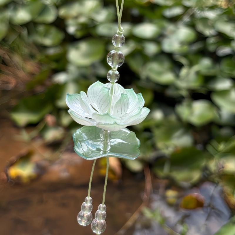 1pc new Simulated Flower Beade - Phone Accessories For Your Car review and price