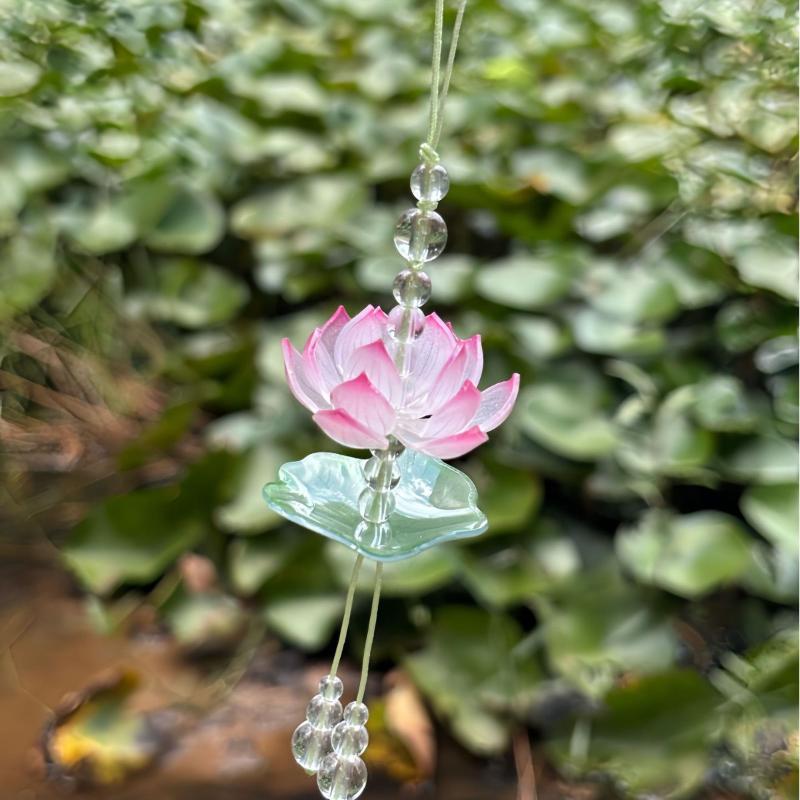 1pc new Simulated Flower Beade - Phone Accessories For Your Car review and price