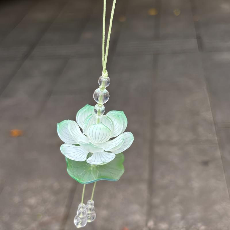 1pc new Simulated Flower Beade - Phone Accessories For Your Car review and price