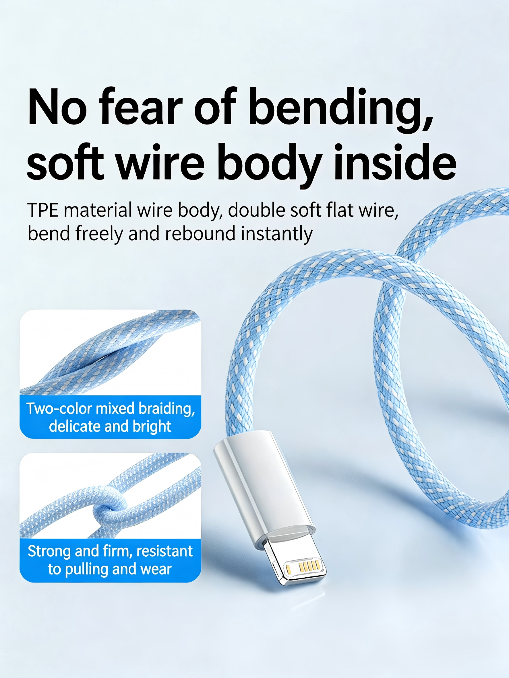 3PCS PD 30W USB Cable For iPho - Phone Accessories Online review and price