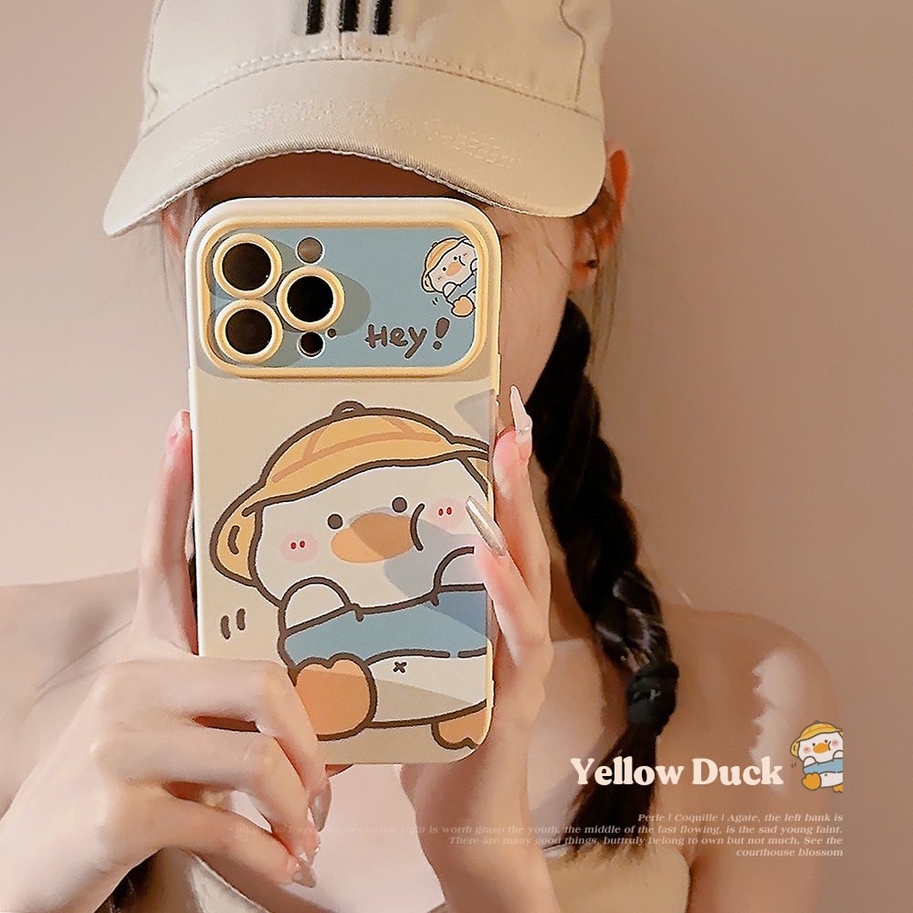Korean Cartoon Yellow Duck Pho - Phone Accessories Iphone review and price