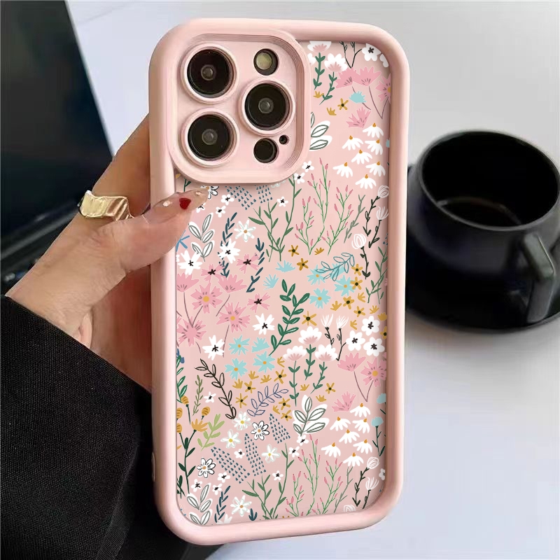 Pink High-bamboo Floral Patter - Phone Accessories Iphone review and price
