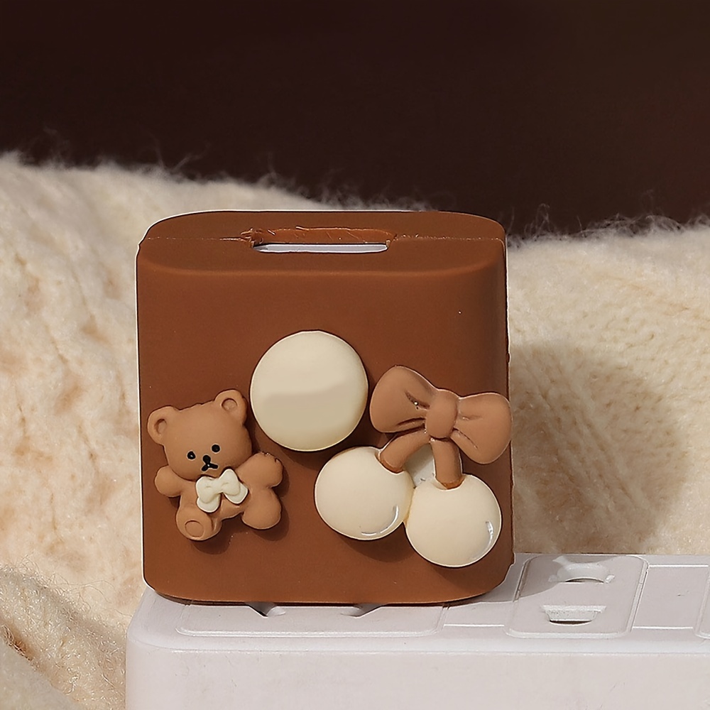 Cute Bear Charger Protector Ca - Phone Accessories Online review and price