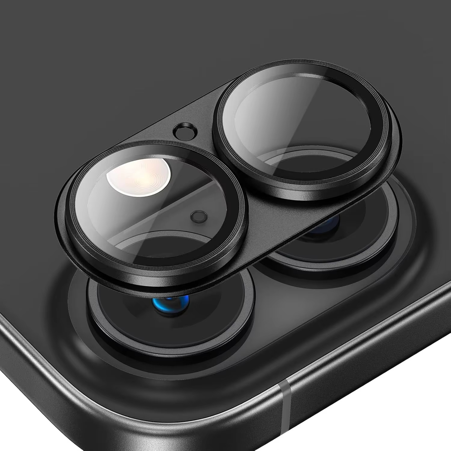 Metal Tempered Glass Cover Cam - Phone Accessories Online review and price