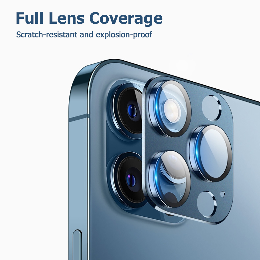 Metal Tempered Glass Cover Cam - Phone Accessories Online review and price