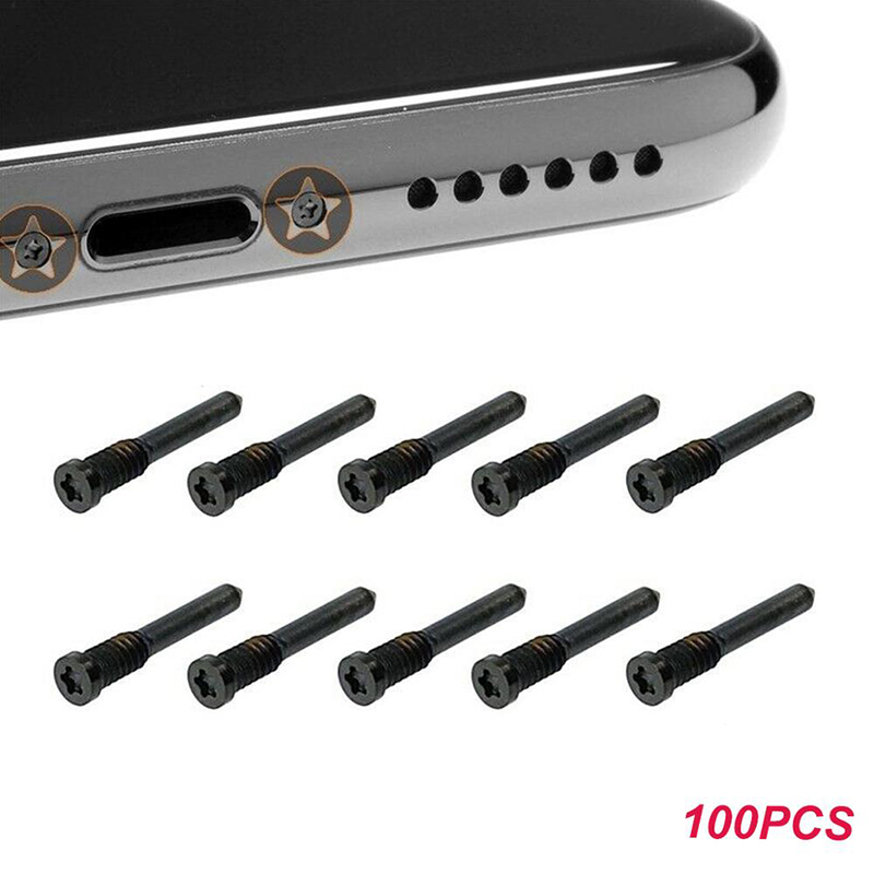 100Pcs Bottom Pentalobe Screws - Phone Accessories Online review and price