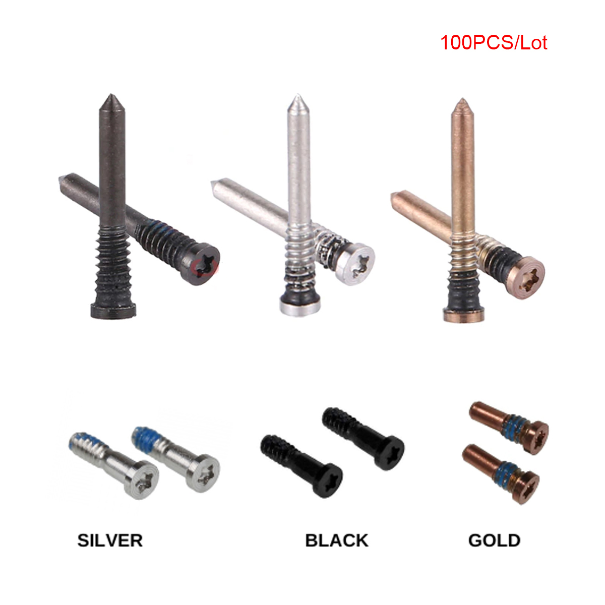 100Pcs Bottom Pentalobe Screws - Phone Accessories Online review and price