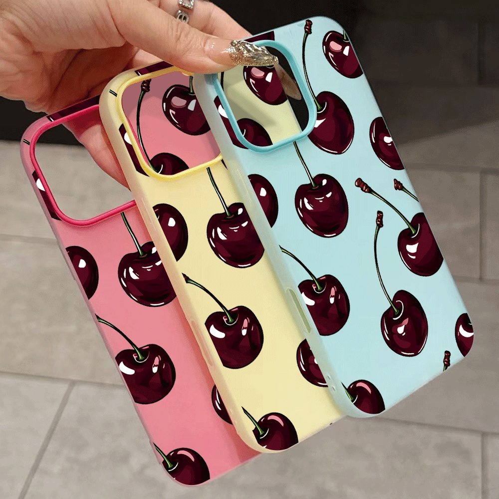 INS Cheery Phone Case For iPho - Phone Accessories Iphone review and price